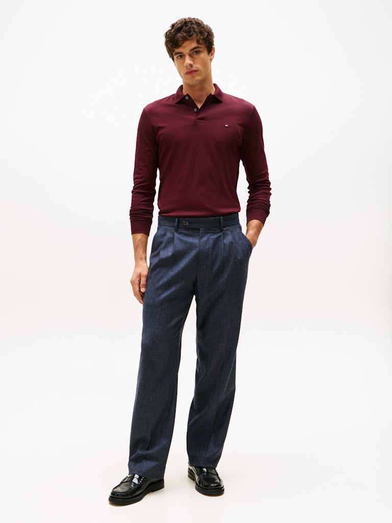 Tommy Hilfiger Liquid Cotton L/S Polo Shirt