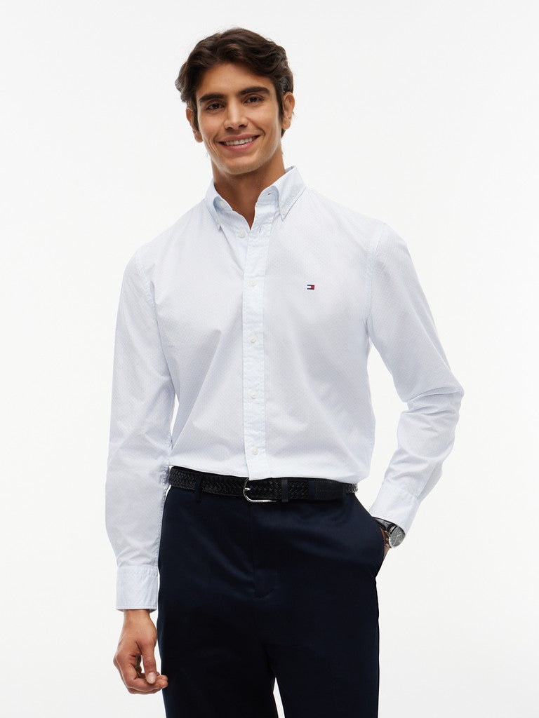 Tommy Hilfiger Poplin Geo Print Shirt