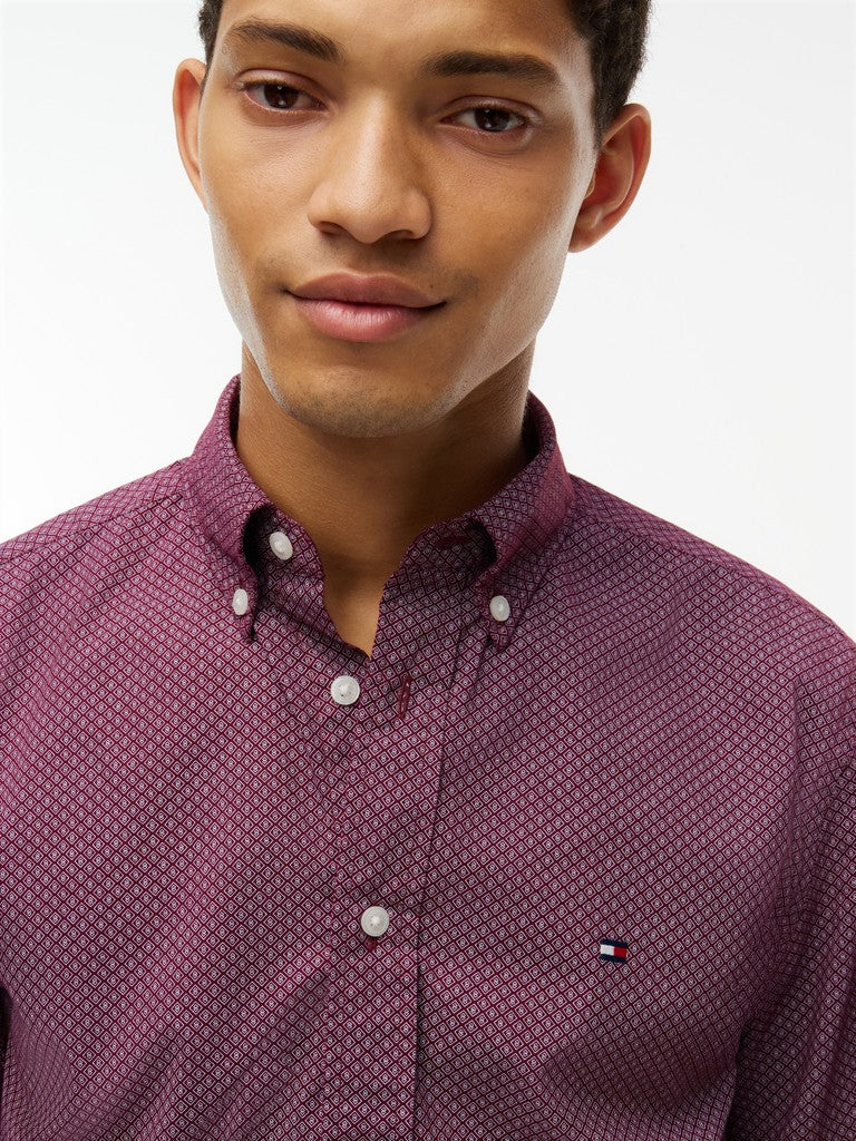 Tommy Hilfiger Poplin Geo Print Shirt