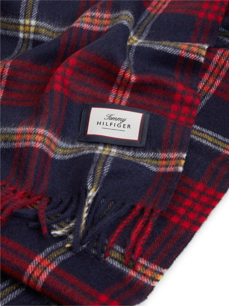 Tommy Hilfiger Wool Check Scarf