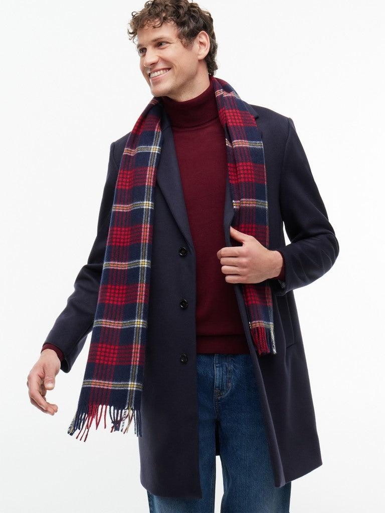Tommy Hilfiger Wool Check Scarf