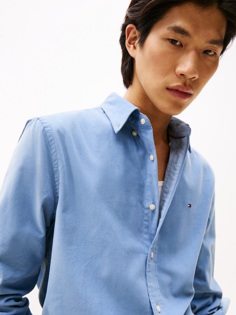 Tommy Hilfiger Solid Corduroy Shirt