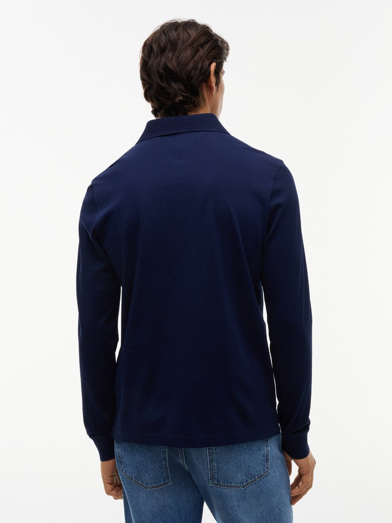 Tommy Hilfiger Pique Collar LS Polo
