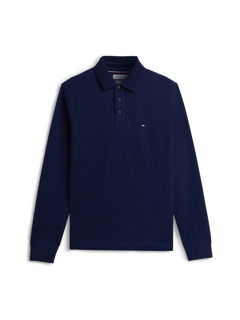 Tommy Hilfiger Pique Collar LS Polo