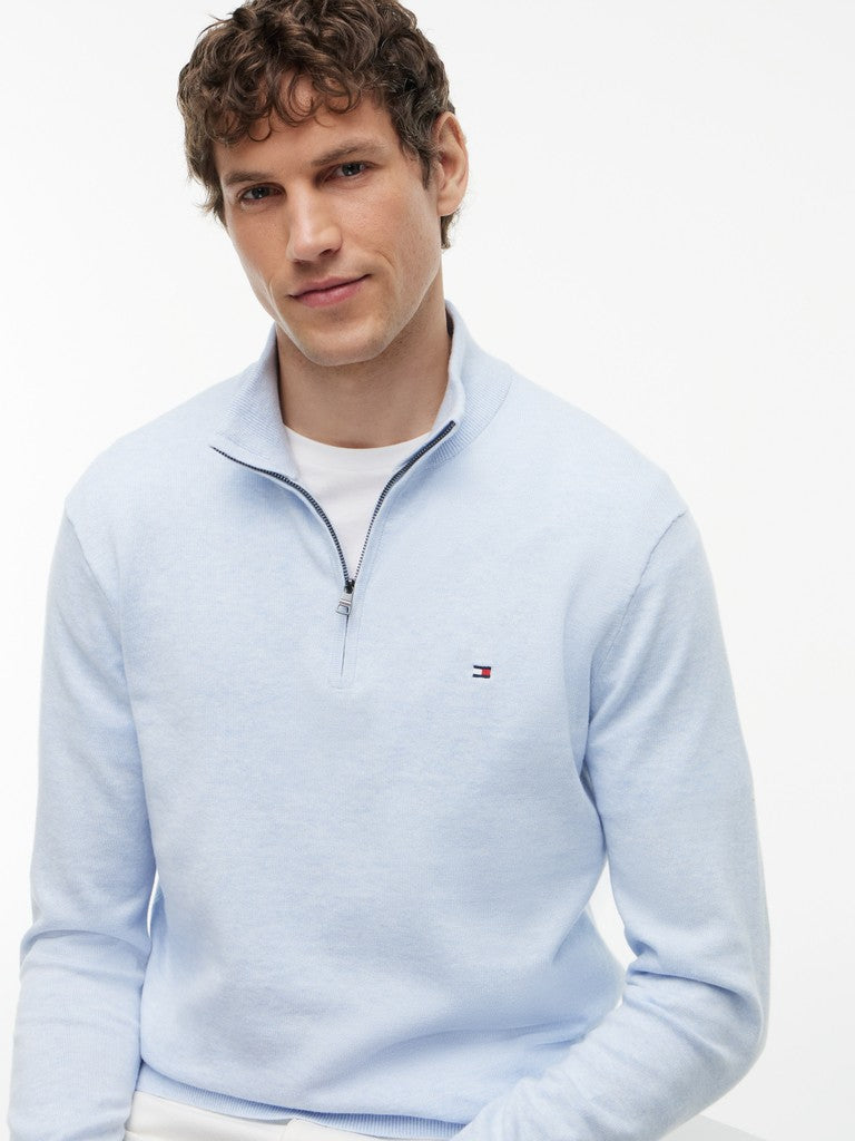 Tommy Hilfiger Ess Cotton 1/4 Zip Sweater
