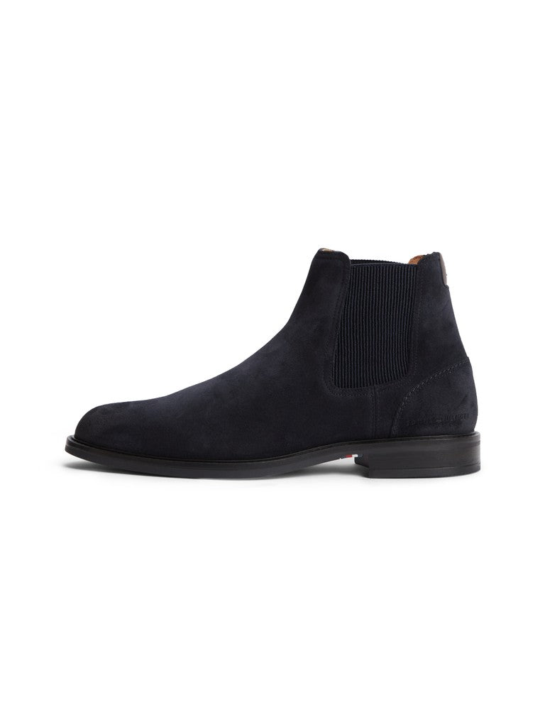 Tommy Hilfiger Corporate Suede Chelsea Boot