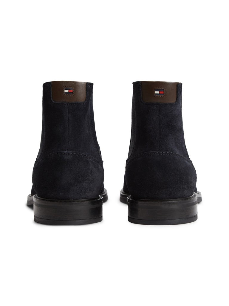 Tommy Hilfiger Corporate Suede Chelsea Boot