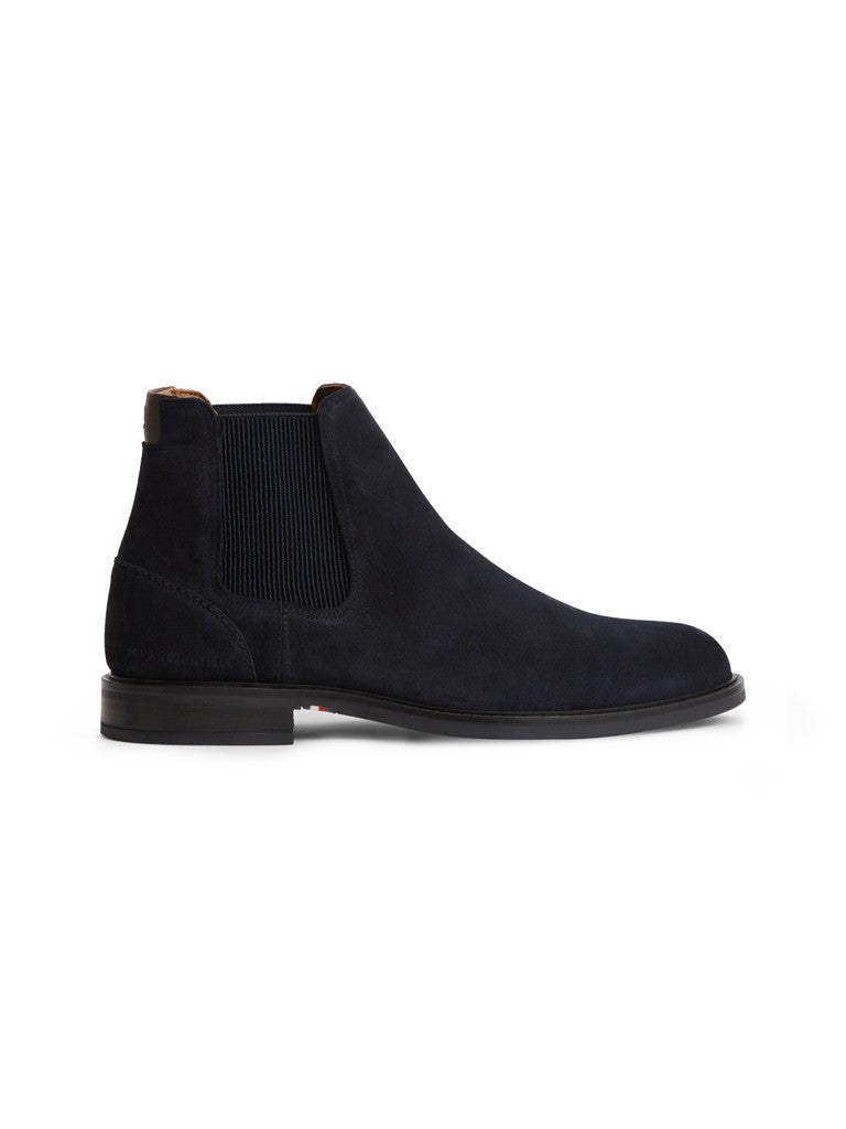 Tommy Hilfiger Corporate Suede Chelsea Boot