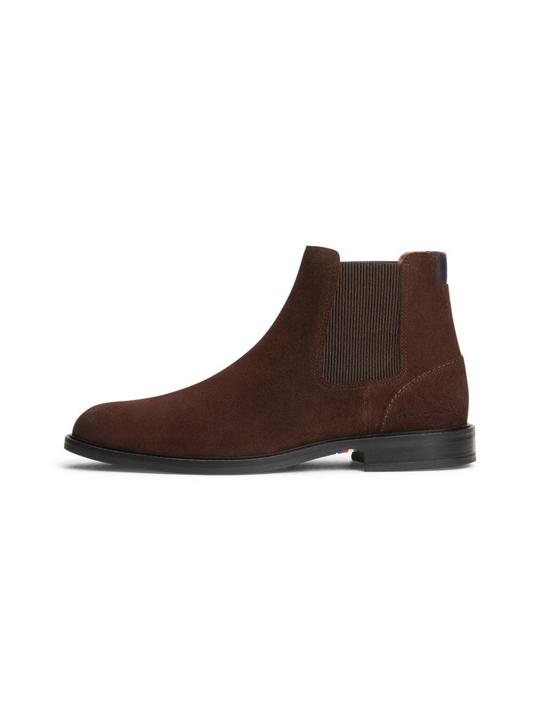 Tommy Hilfiger Corporate Suede Chelsea Boot