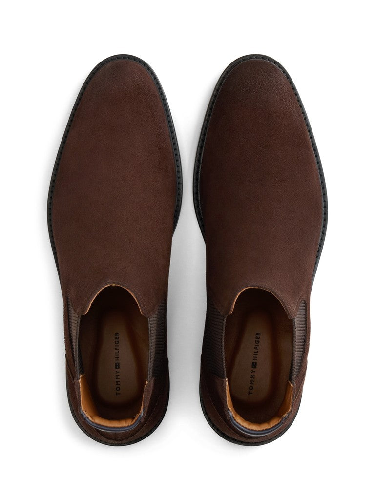 Tommy Hilfiger Corporate Suede Chelsea Boot