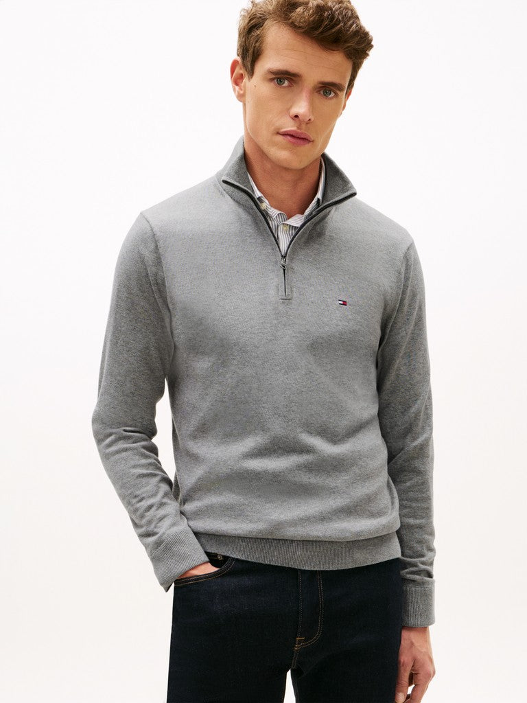 Tommy Hilfiger Ess Cotton Zip Mock