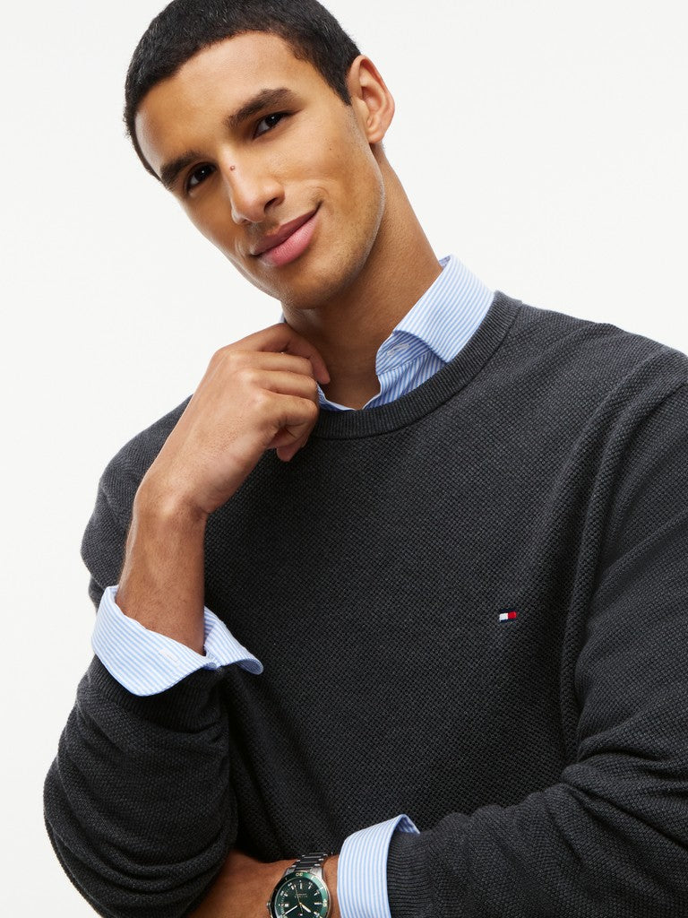 Tommy Hilfiger Ess Structure Crew Neck