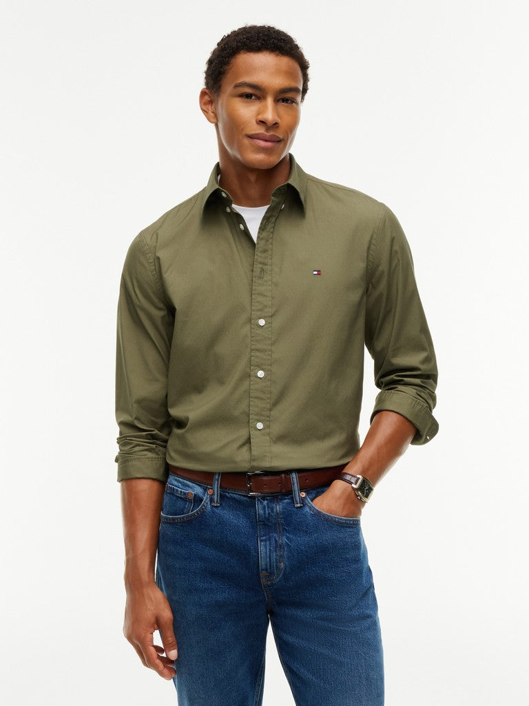 Tommy Hilfiger Poplin Solid Shirt