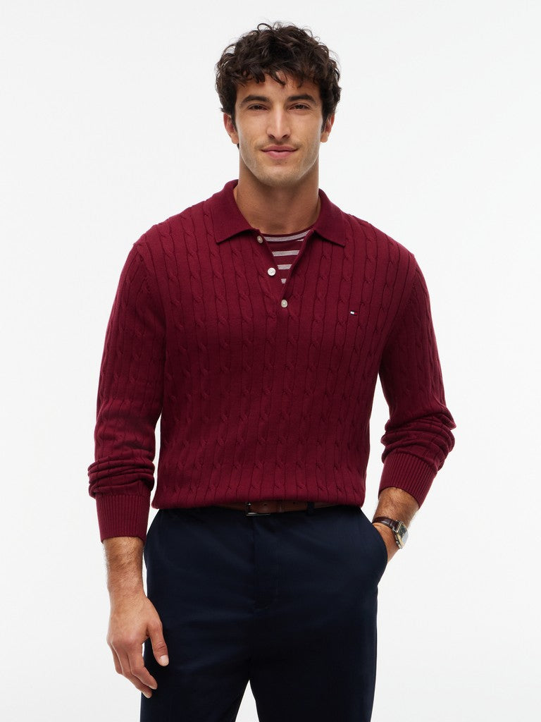 Tommy Hilfiger Cable LS Polo