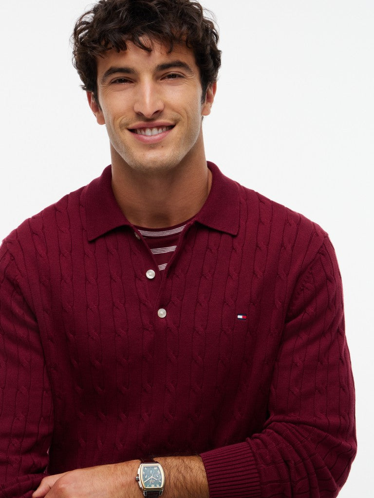 Tommy Hilfiger Cable LS Polo