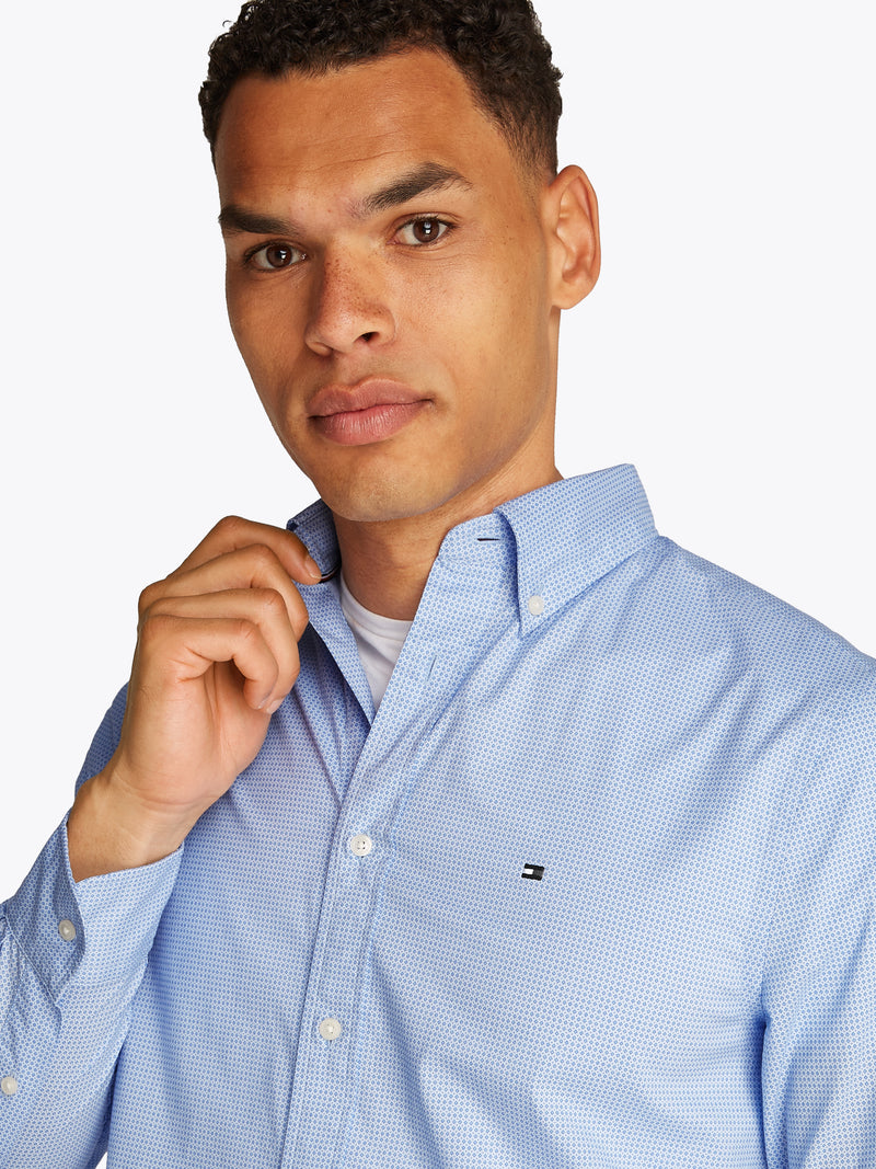 Tommy Hilfiger Flex Poplin Print Shirt