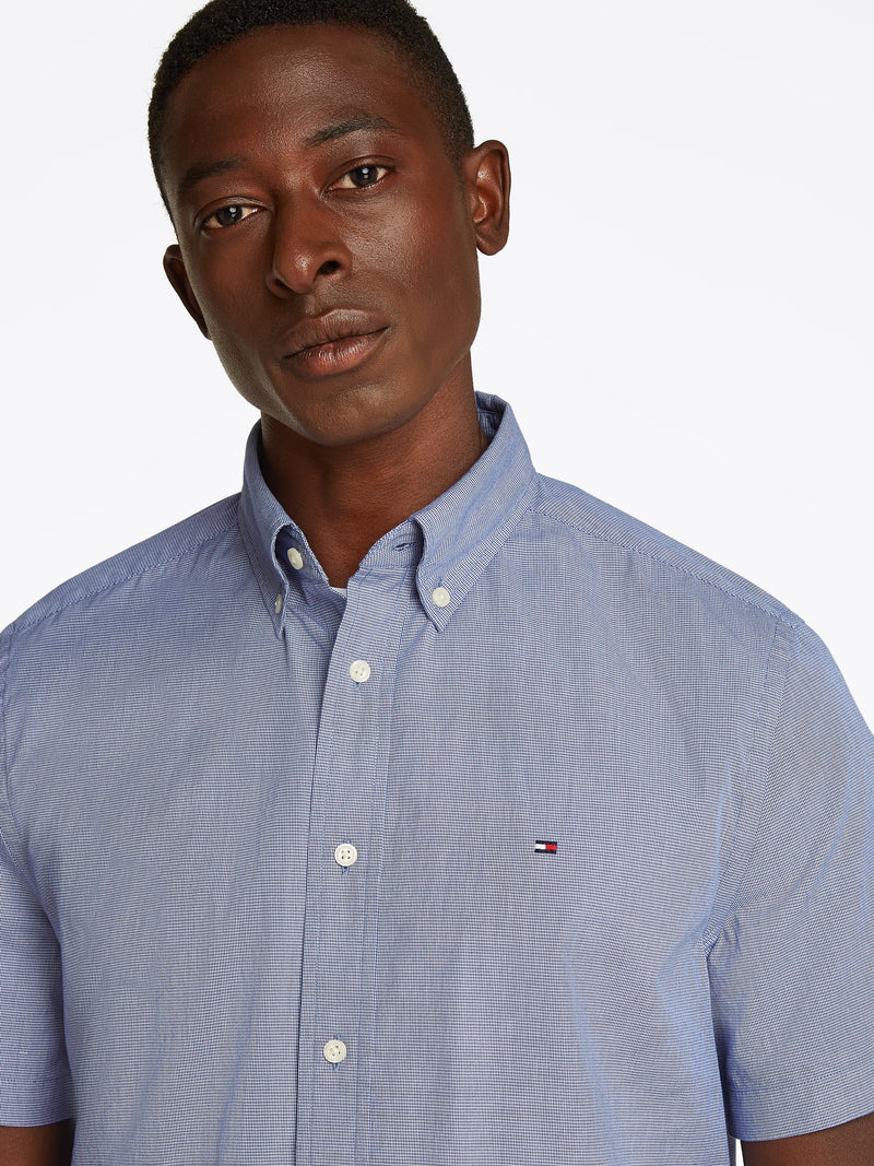 Tommy Hilfiger Poplin Houndstooth S/S Sh