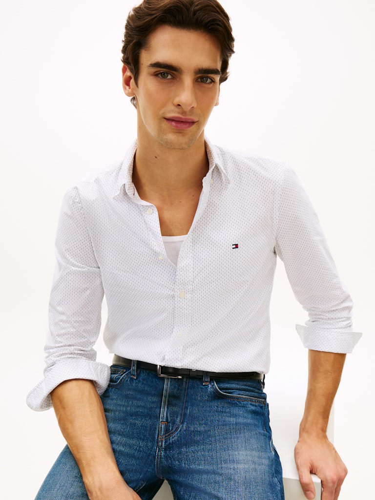 Tommy Hilfiger Fake Solid L/S Shirt