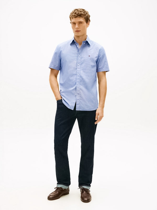 Tommy Hilfiger Poplin Houndstooth S/S Shirt