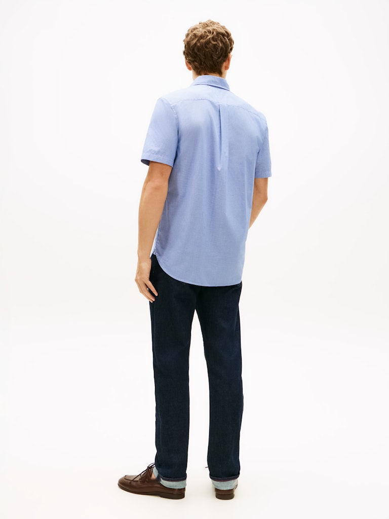 Tommy Hilfiger Poplin Houndstooth S/S Shirt