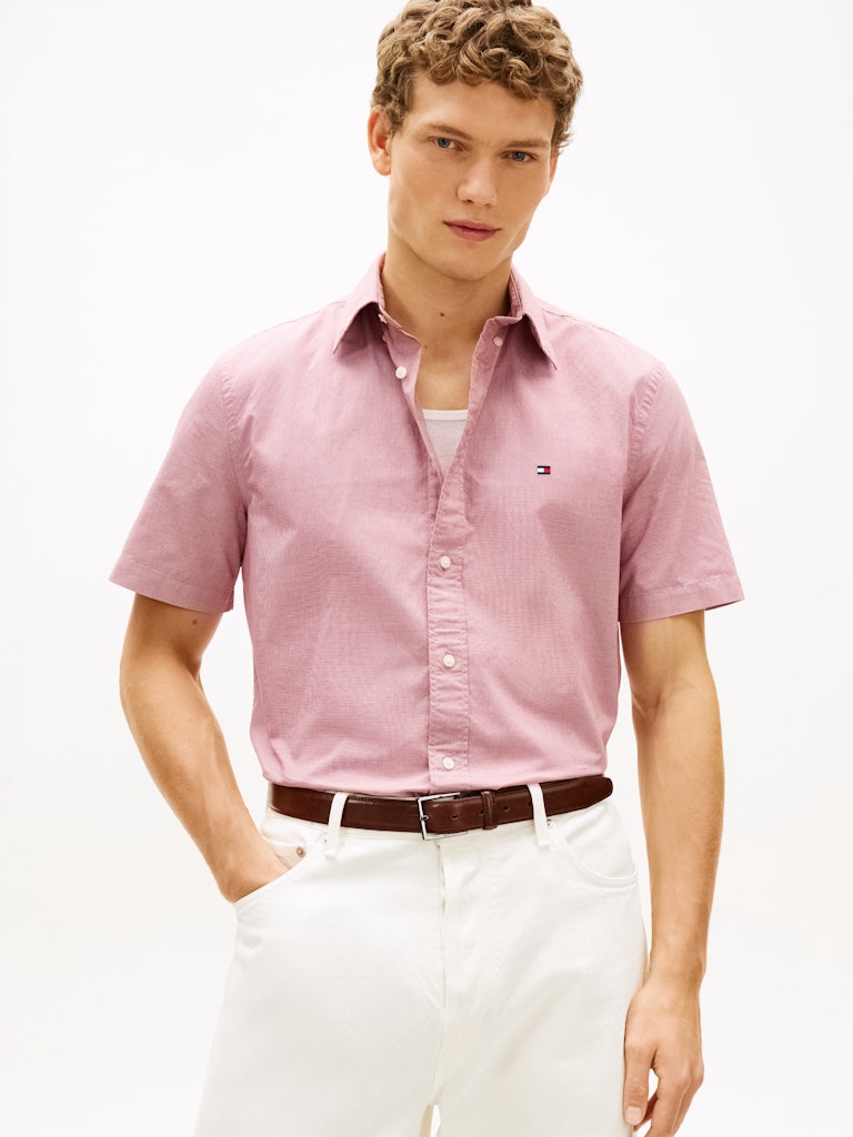 Tommy Hilfiger Houndstooth S/S Shirt