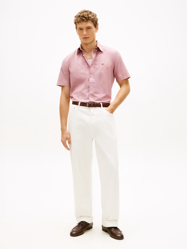 Tommy Hilfiger Houndstooth S/S Shirt