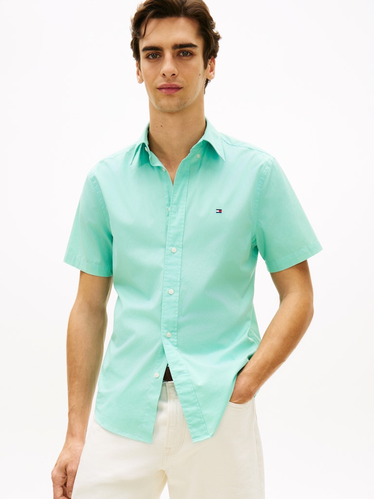 Tommy Hilfiger Poplin Solid S/S Shirt