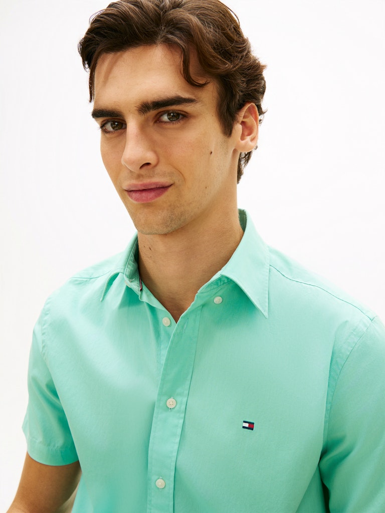 Tommy Hilfiger Poplin Solid S/S Shirt