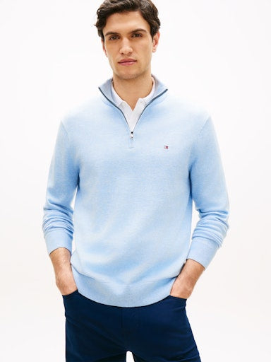 Tommy Hilfiger Essential Zip Mock
