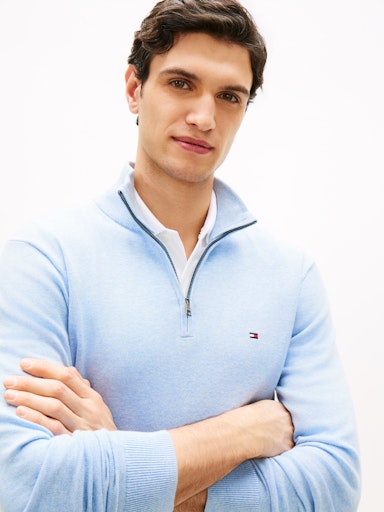 Tommy Hilfiger Essential Zip Mock
