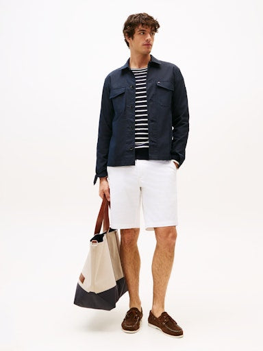 Tommy Hilfiger Cotton Nylon Shirt Jacket