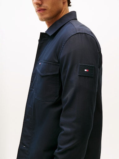 Tommy Hilfiger Cotton Nylon Shirt Jacket