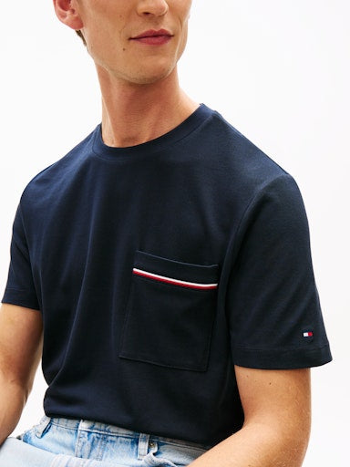 Tommy Hilfiger Stripe Pique T-Shirt