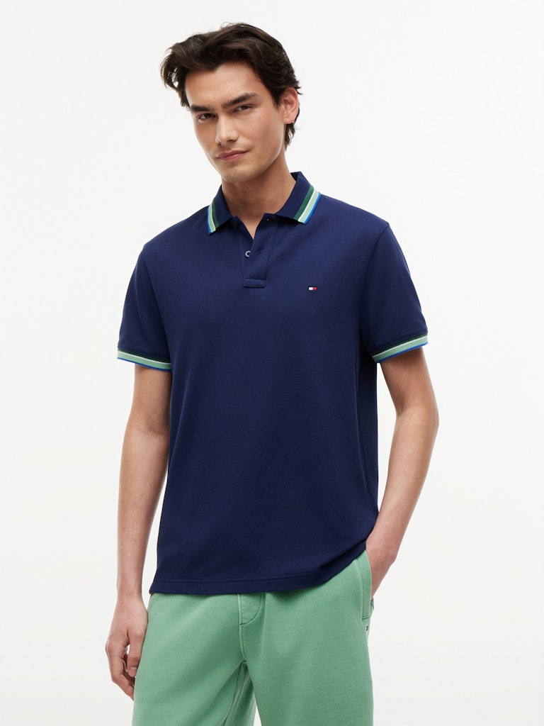 Tommy Hilfiger Contrast Collar Polo