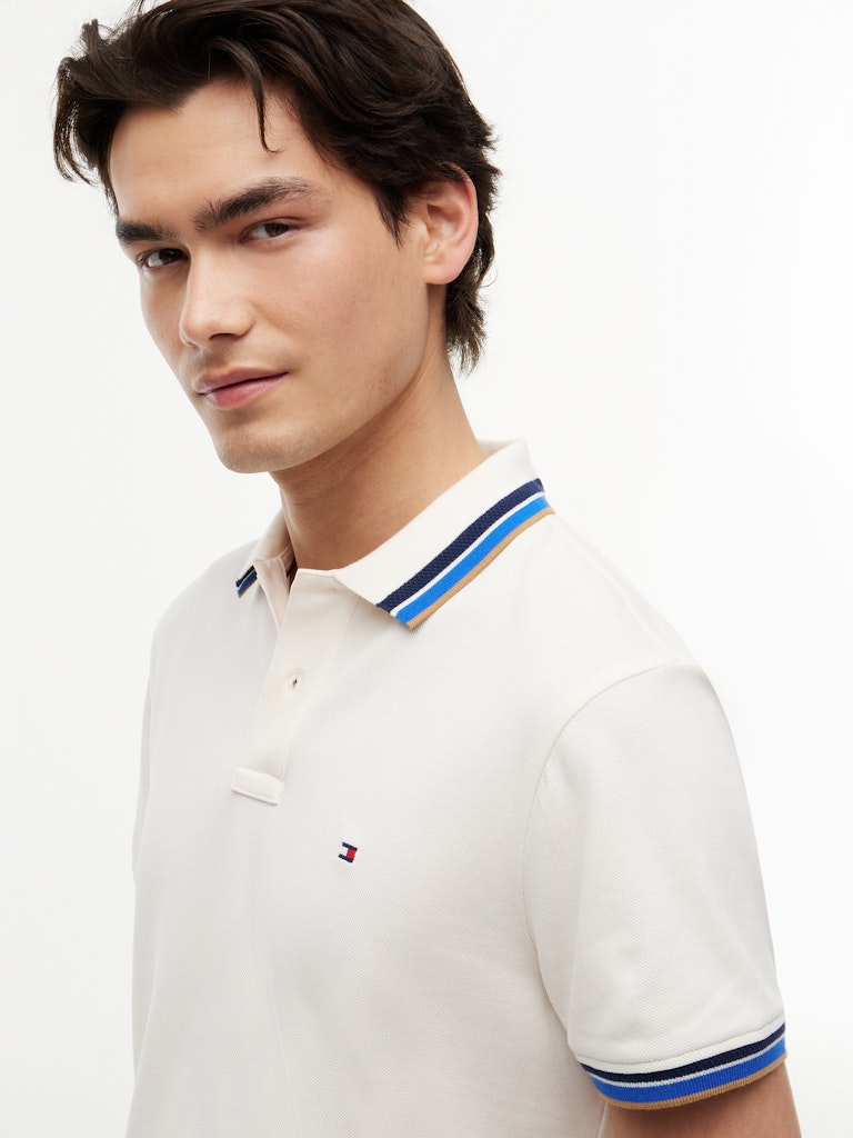 Tommy Hilfiger Contrast Collar Polo