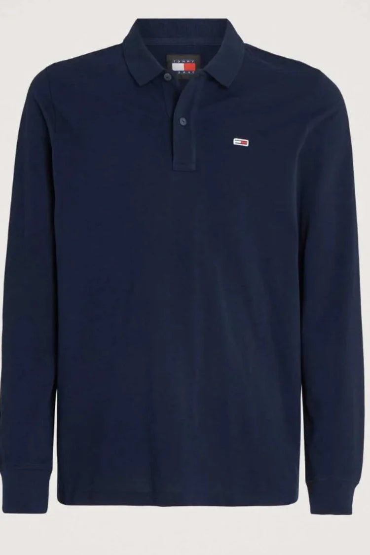 Tommy Jeans Slim Placket L/S Polo