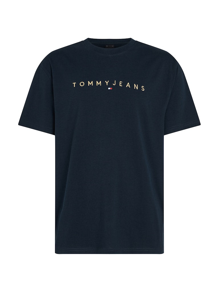 Tommy Jeans Reg Gold Linear Logo T-Shirt