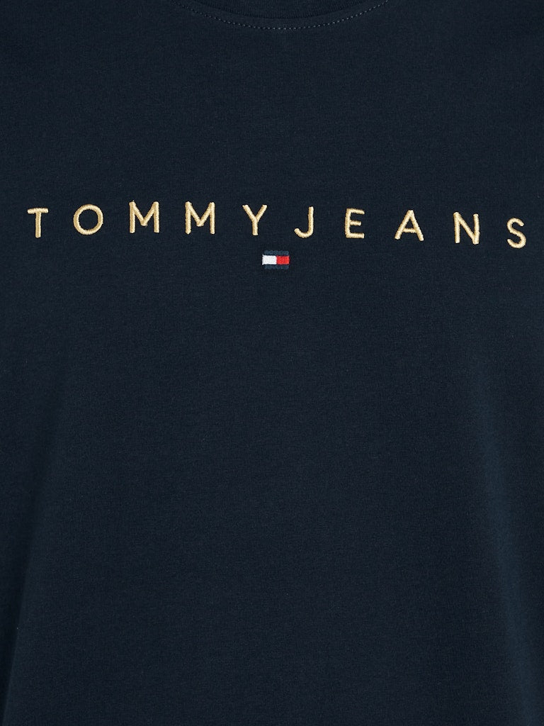 Tommy Jeans Reg Gold Linear Logo T-Shirt