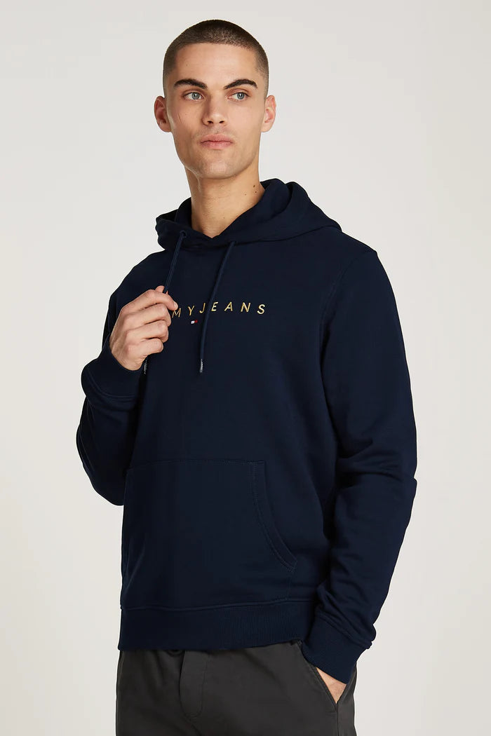 Tommy Jeans Reg Linear Gold Hoodie