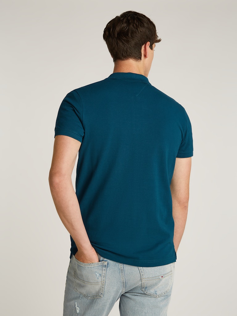 Tommy Jeans Slim Placket Polo