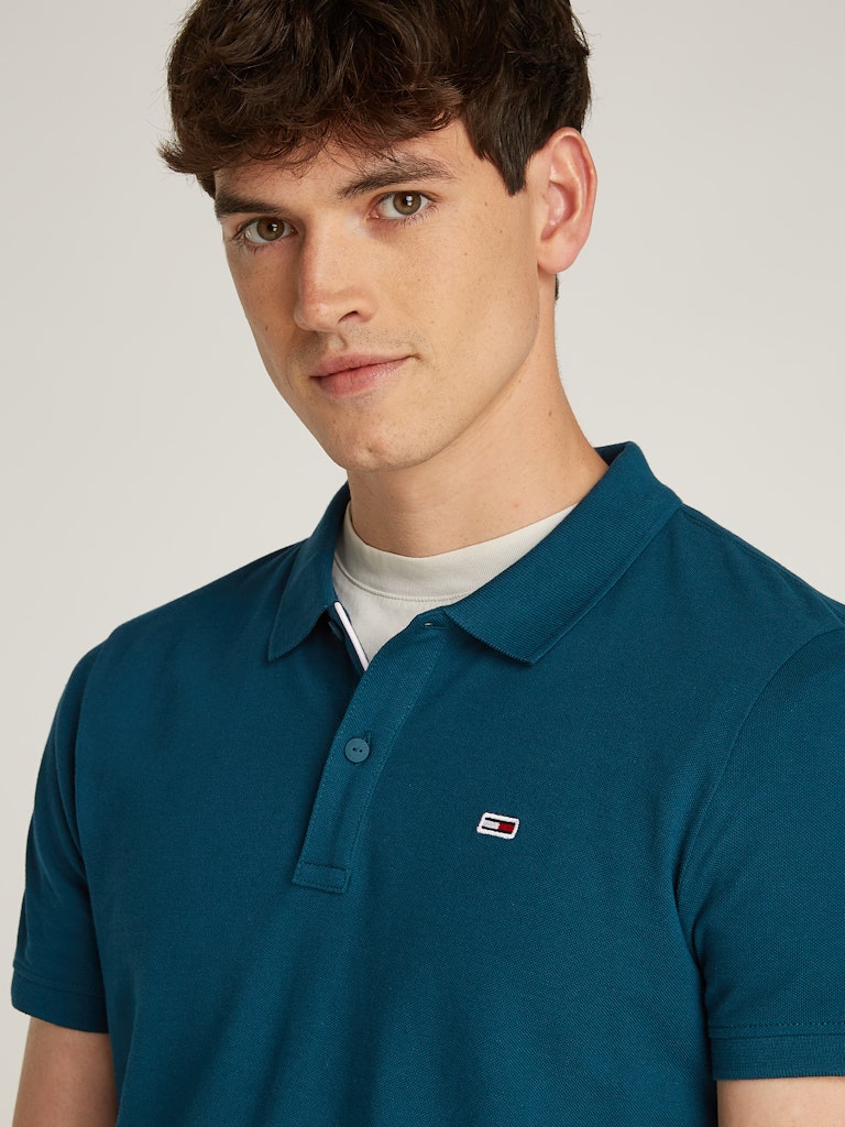 Tommy Jeans Slim Placket Polo