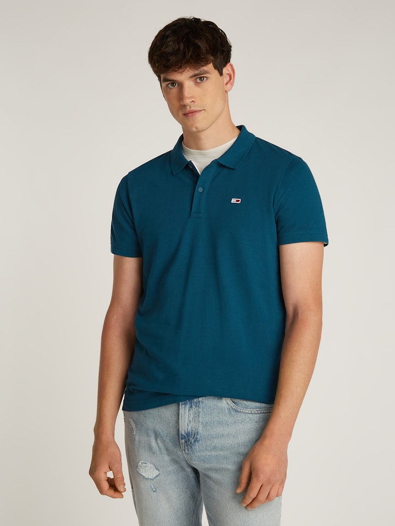 Tommy Jeans Slim Placket Polo