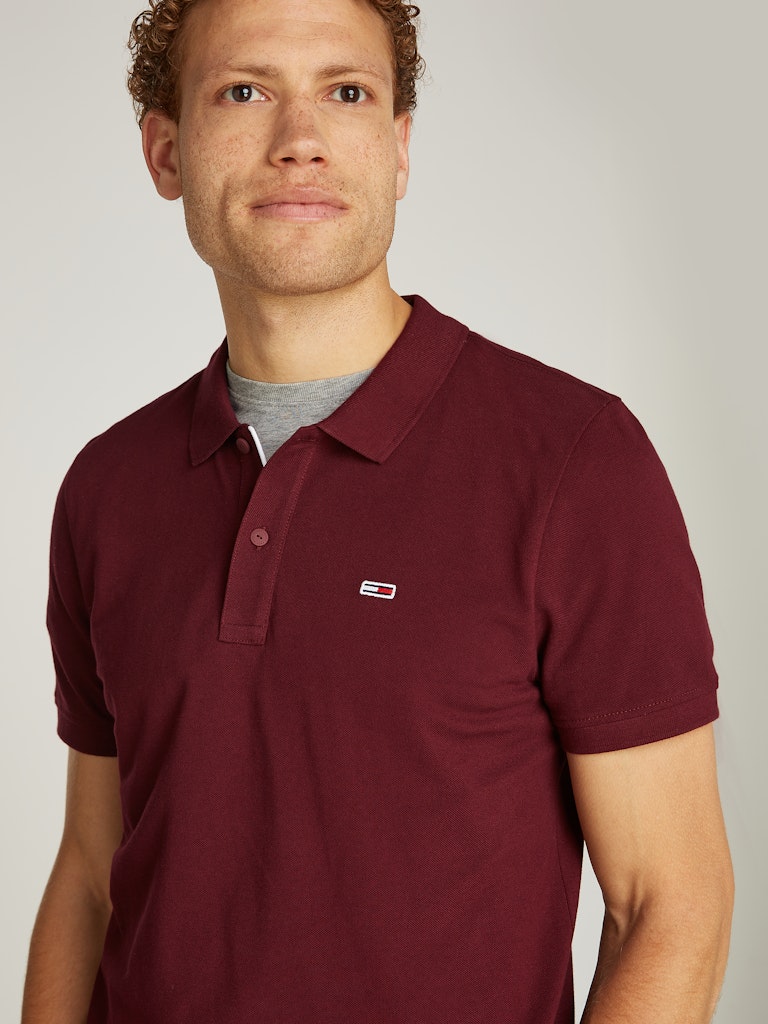 Tommy Jeans Slim Placket Polo