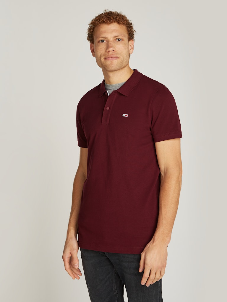 Tommy Jeans Slim Placket Polo