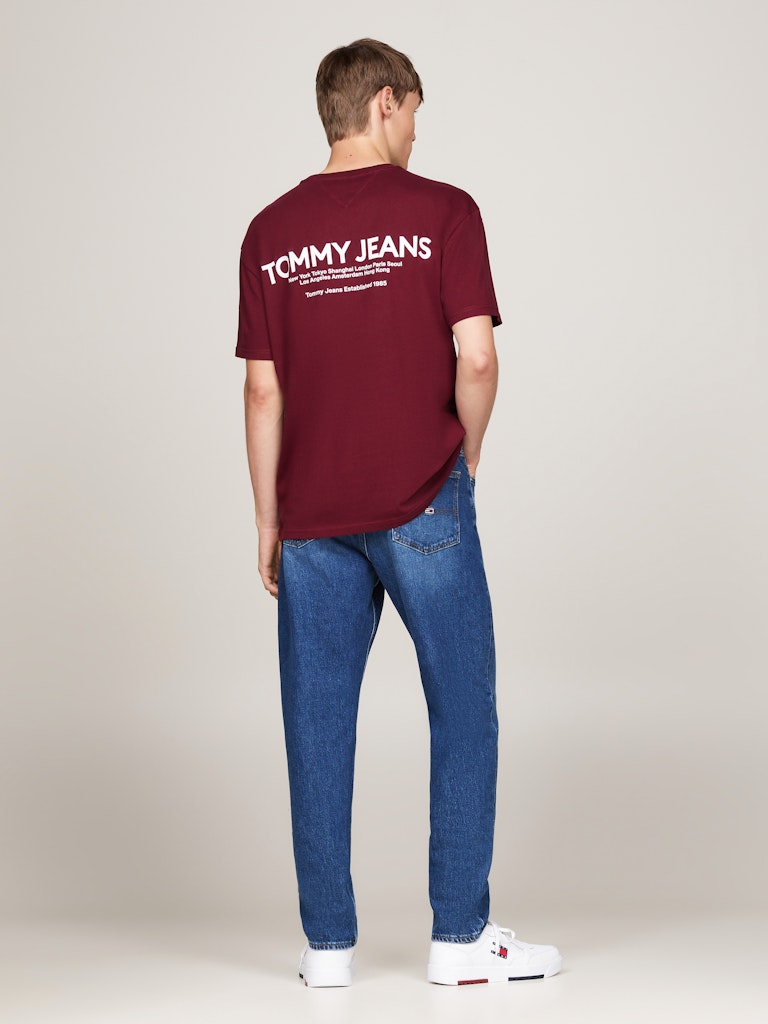 Tommy Jeans Reg Linear Print T-Shirt