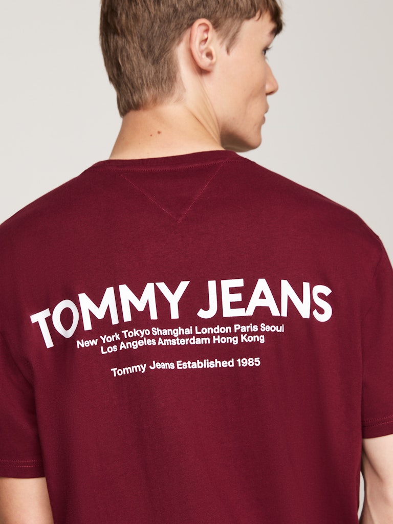 Tommy Jeans Reg Linear Print T-Shirt