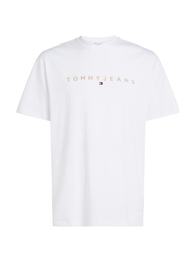 Tommy Jeans Reg Gold Linear Logo T-Shirt