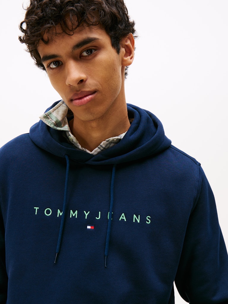 Tommy Jeans Reg Linear Logo Hoodie