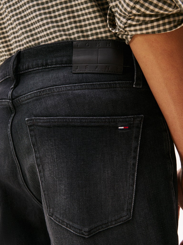 Tommy Jeans Ryan Slim Blk Den Jeans