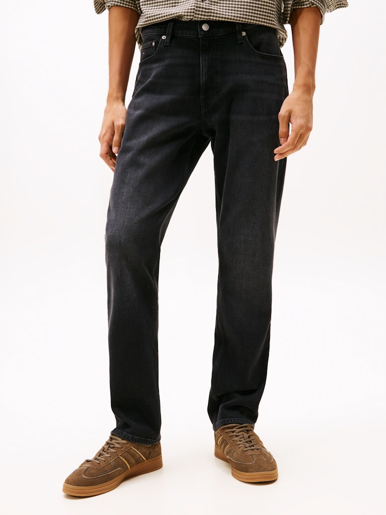 Tommy Jeans Ryan Slim Blk Den Jeans